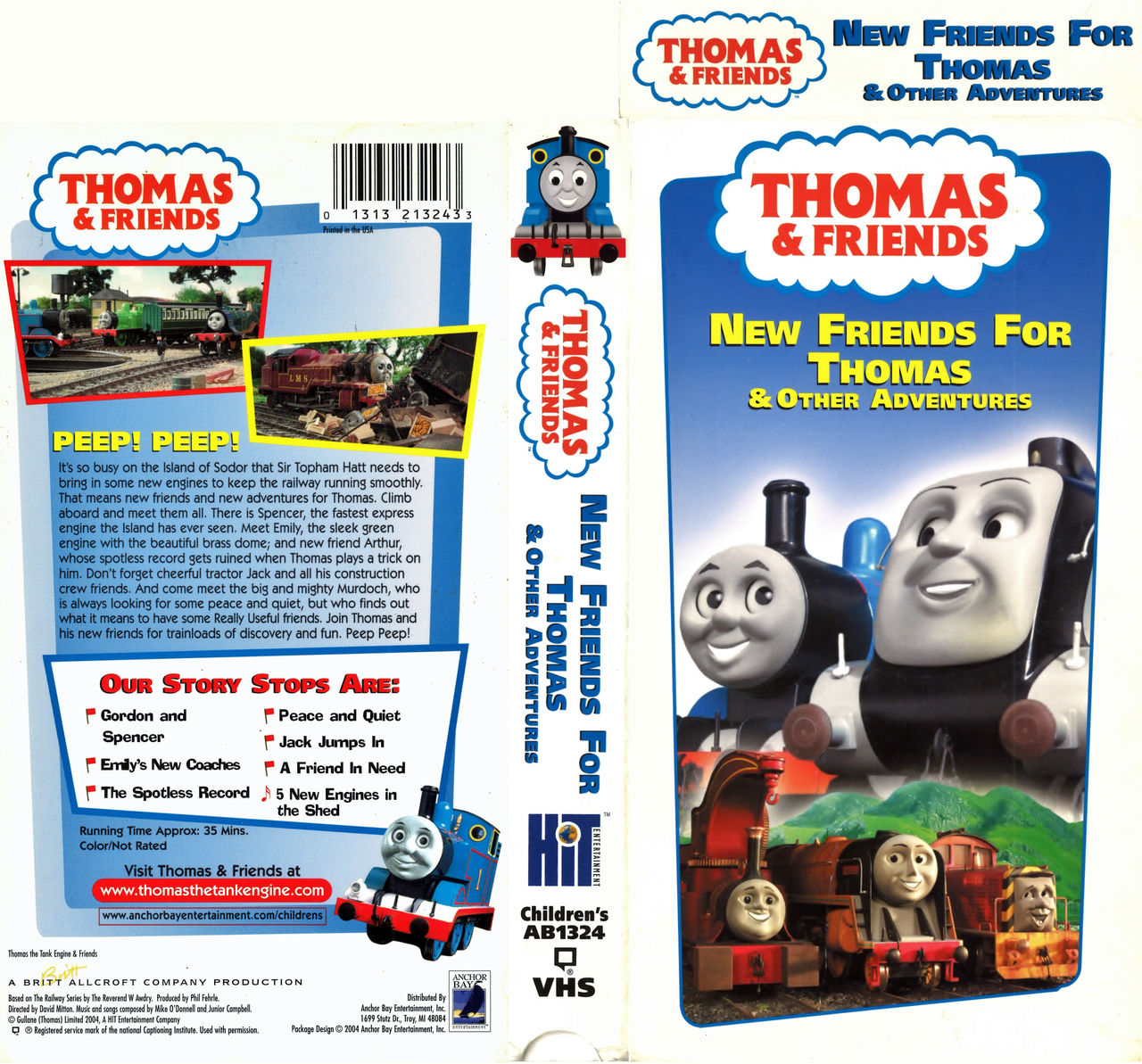 Thomas And Friends Vhs Cover