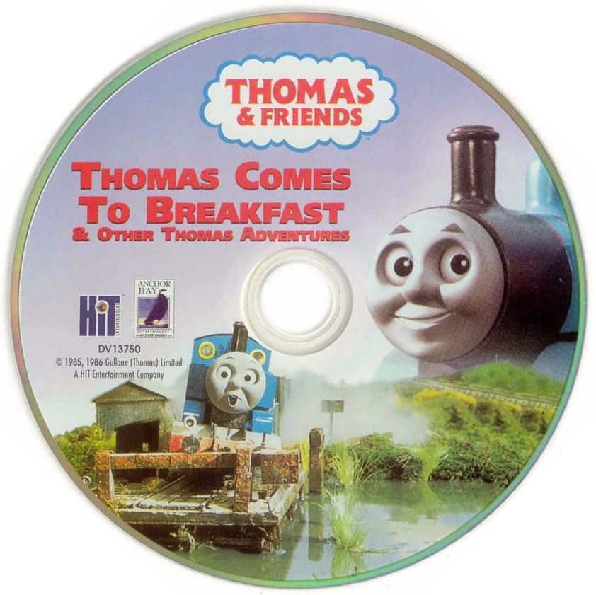 Thomas Comes to Breakfast DVD disc by Jack1set2 on DeviantArt