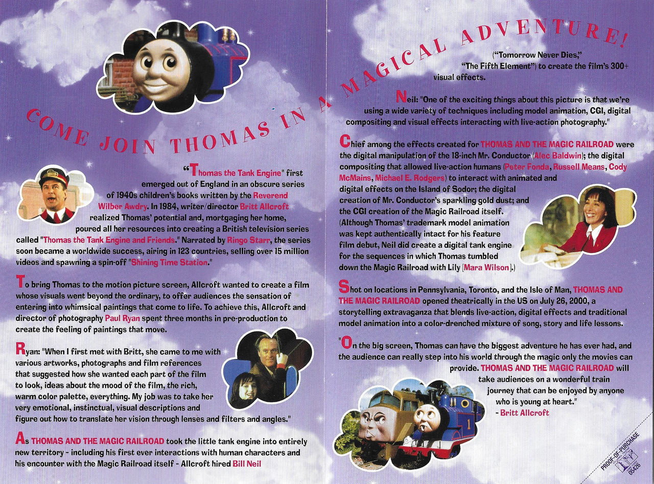 Thomas Guide Inside Thomas and the Magic Railroad booklet inside by Jack1set2 on DeviantArt