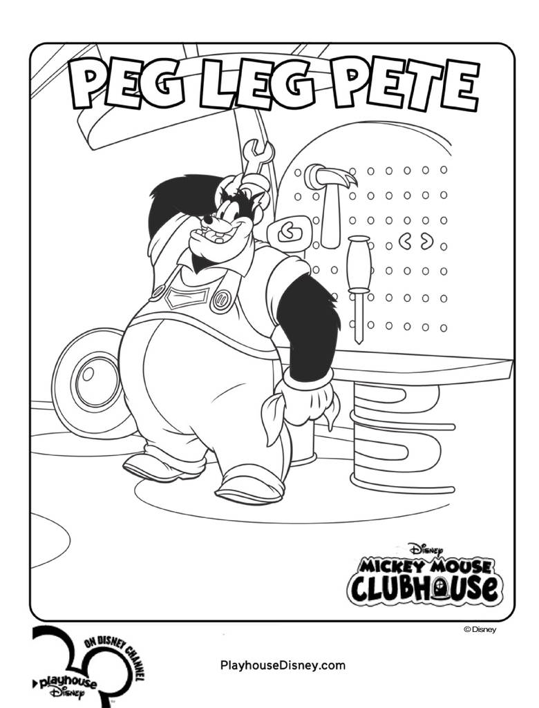 Peg Leg Pete by Jack1set2 on DeviantArt
