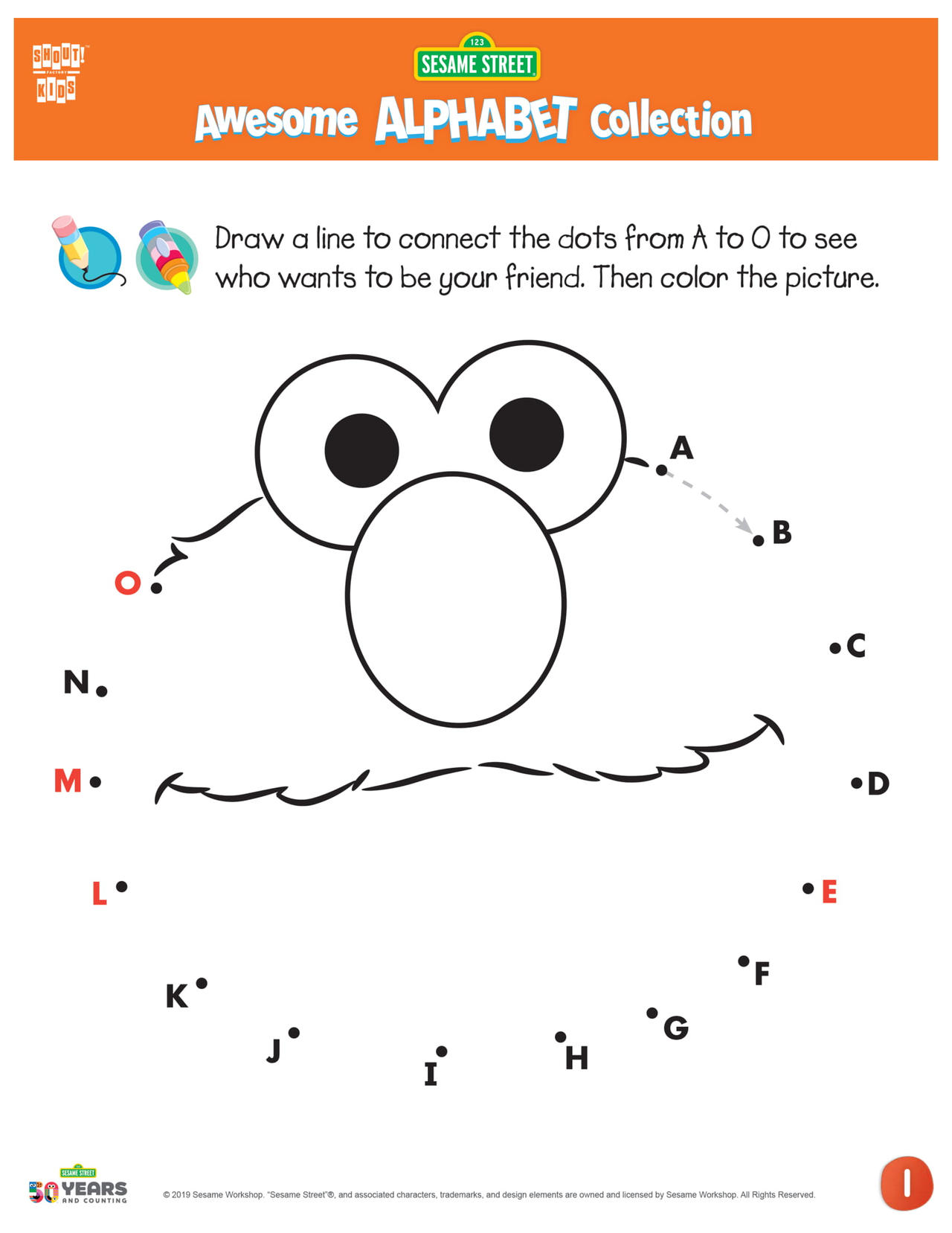 Elmo Connect The Dots By Jack1set2 On DeviantArt