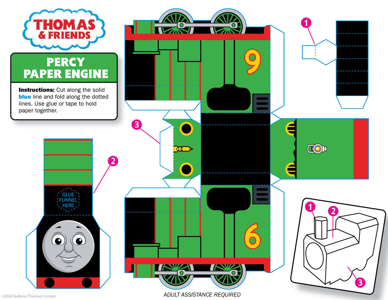 Percy Cut-out engine by Jack1set2 on DeviantArt