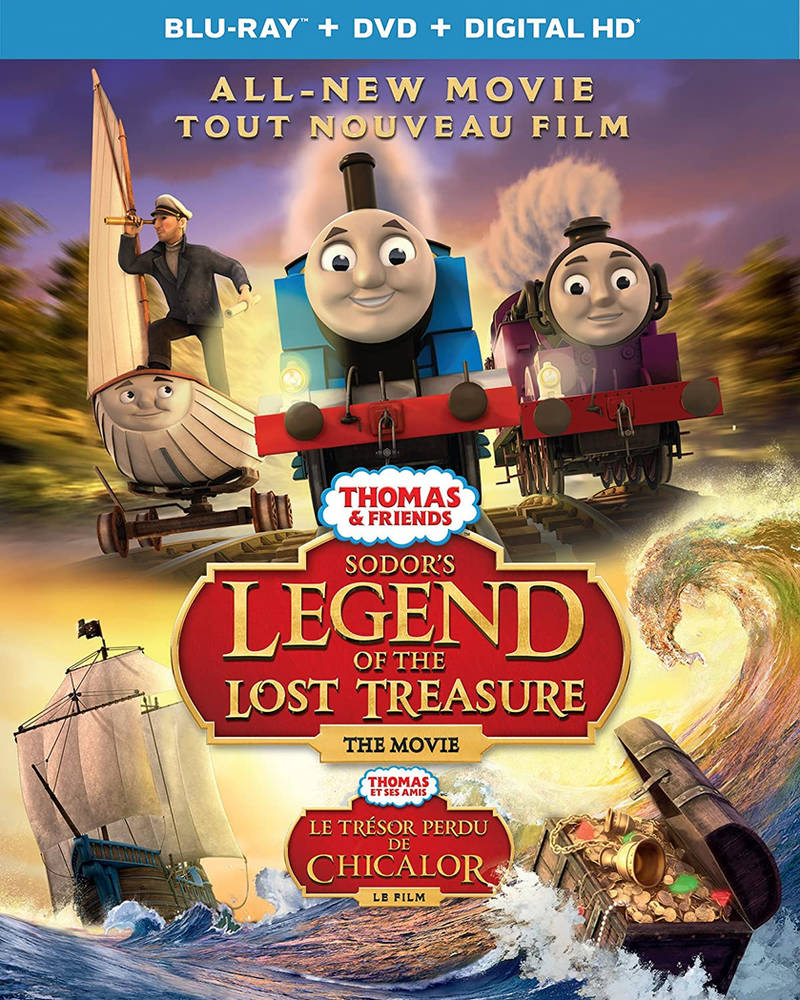 Sodor's Legend of the Lost Treasure Canadian Blu-R by Jack1set2 on ...