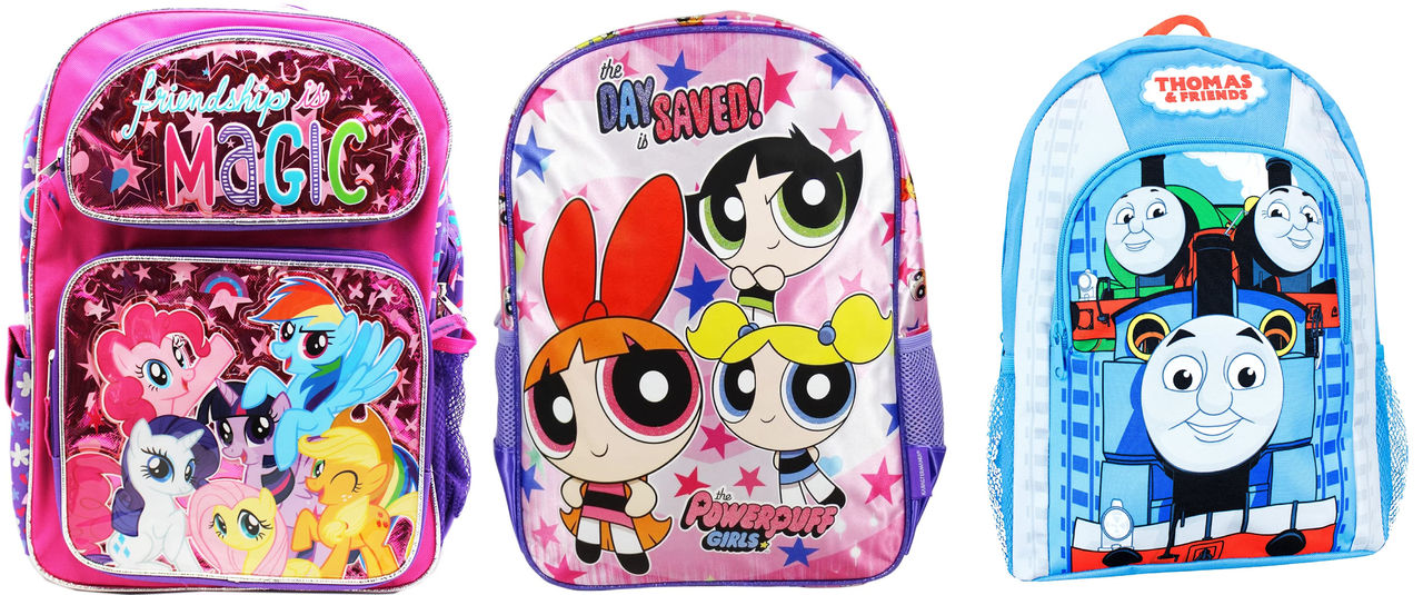 MLP, PPG and Thomas and Friends Backpacks by Jack1set2 on DeviantArt