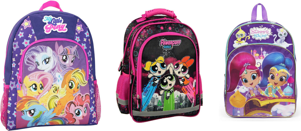 MLP, PPG and Shimmer and Shine Backpacks (V2) by Jack1set2 on DeviantArt