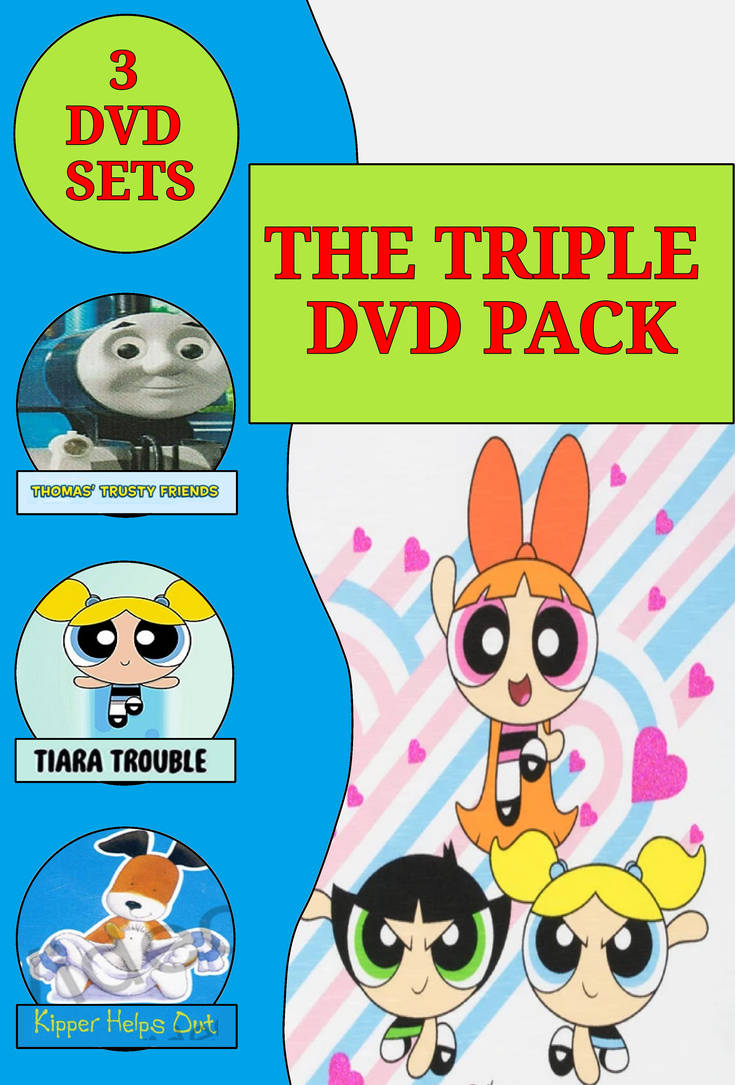 Three Dvd The Triple DVD Pack by Jack1set2 on DeviantArt