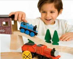 Wooden Railway Thomas and James