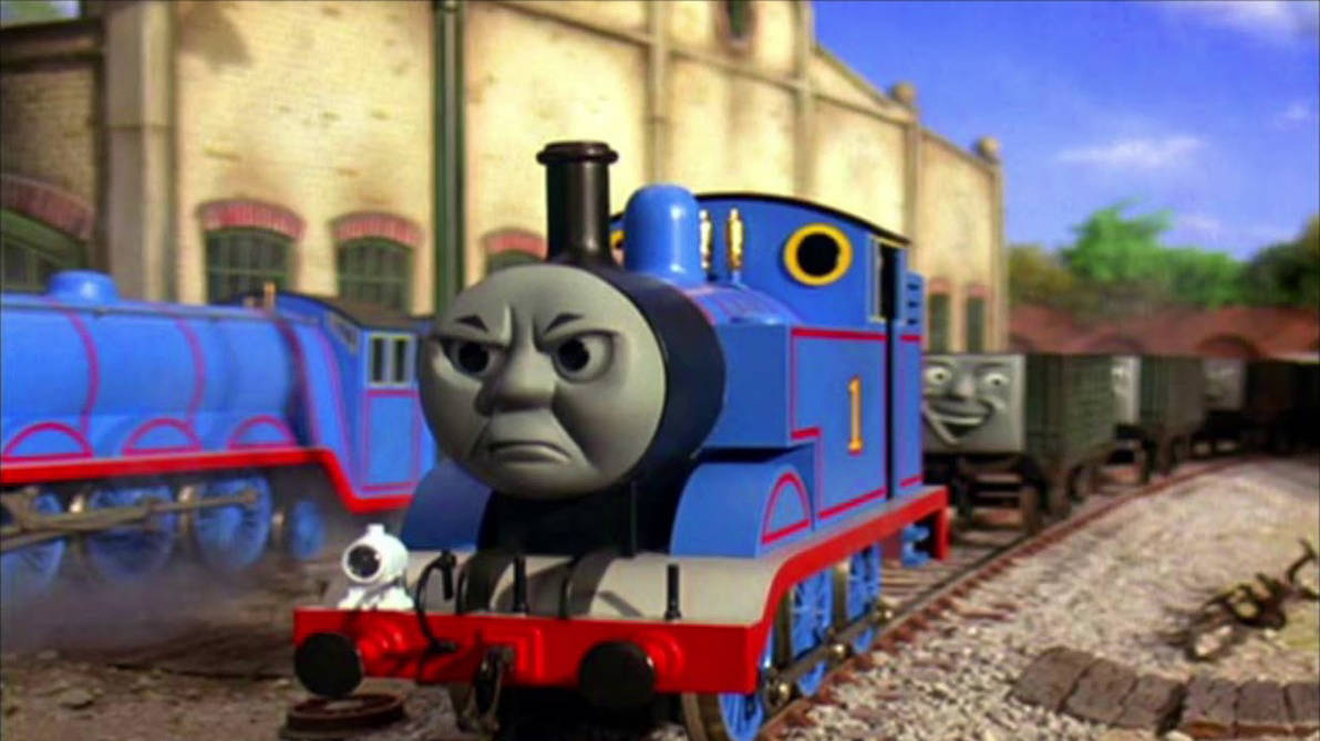 Angry Thomas in Thomas and the Magic Railroad by Jack1set2 on DeviantArt
