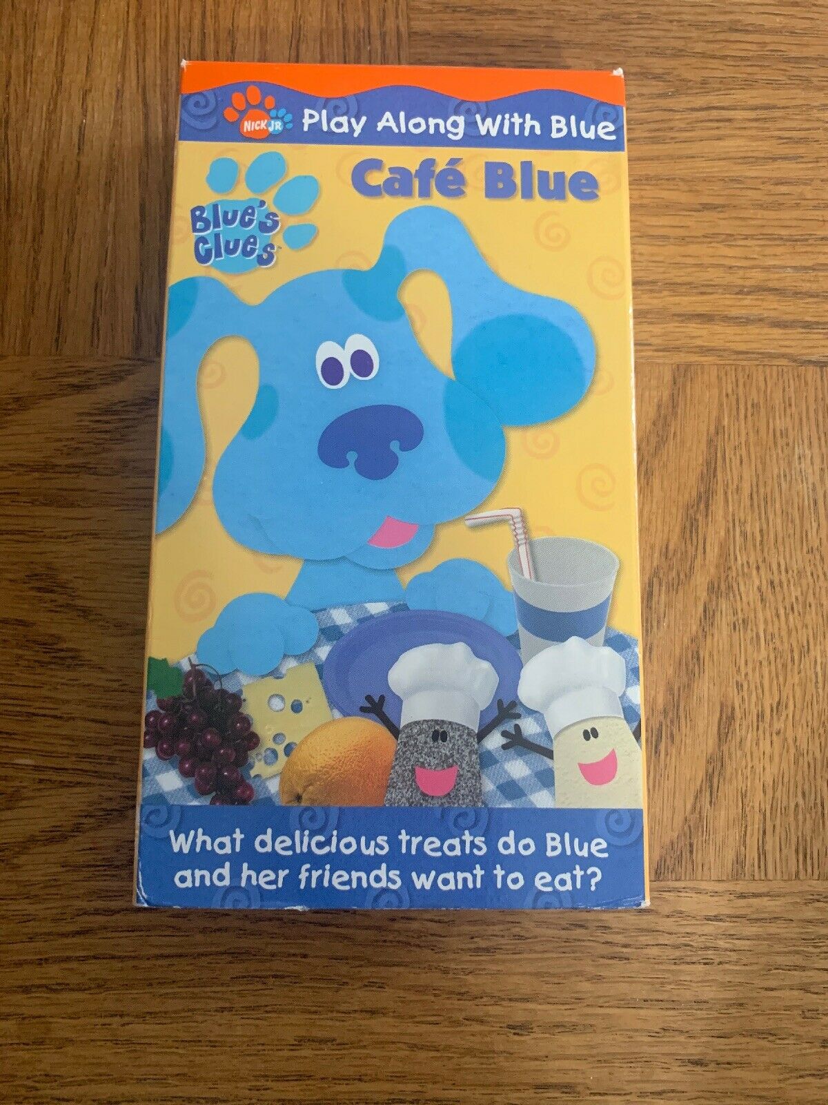 Blue S Clues Cafe Blue Vhs By Jack1set2 On Deviantart Blue S Clues Cafe Blue Vhs By Jack1set2 On Deviantart