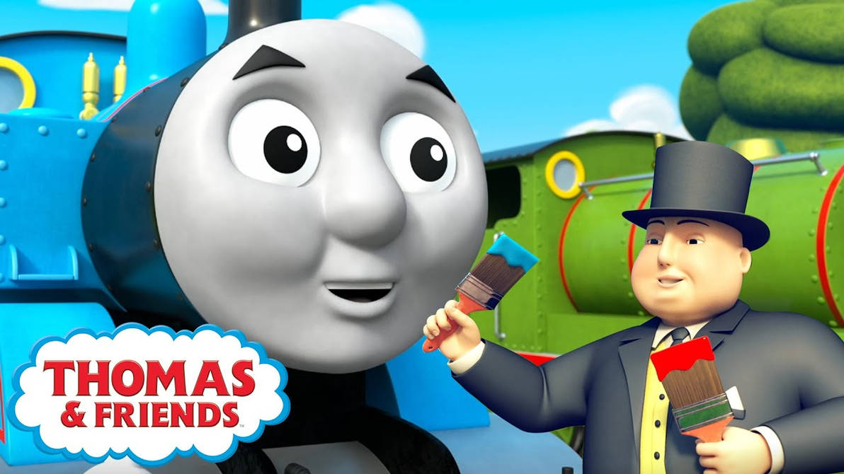 Thomas and Percy Learn About Mixing Colors by Jack1set2 on DeviantArt