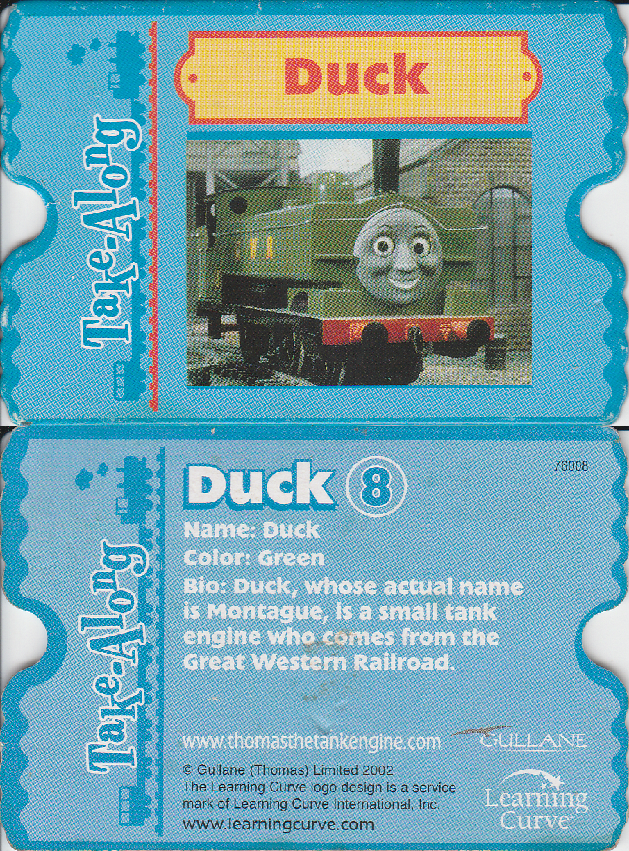 Thomas take best sale along duck