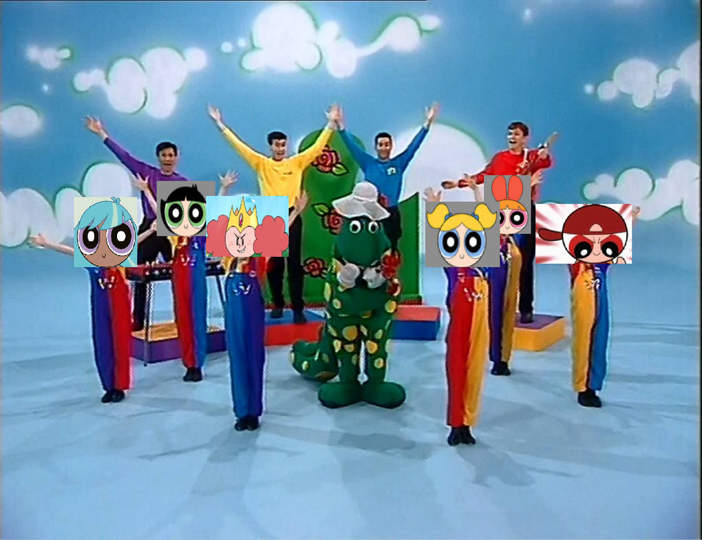 5 Girls And 1 Boy As The Wiggles Colored Dancer By Jack1set2 On Deviantart