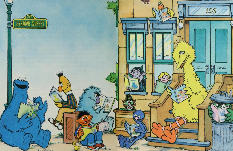 Sesame Street Start to Read Books by Jack1set2 on DeviantArt