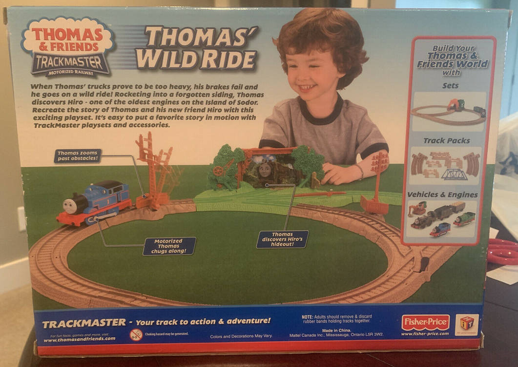 Thomas Wild Ride Thomas' Wild Ride back cover by Jack1set2 on DeviantArt