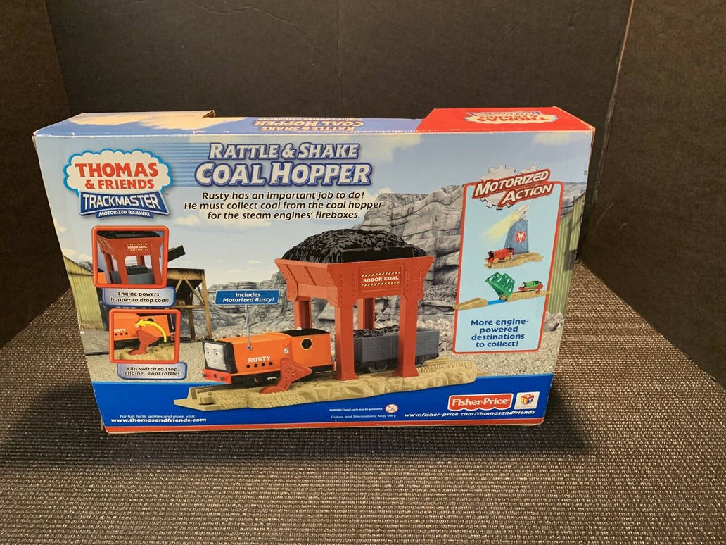 Packmaster Rattle Trackmaster Rattle and Shake Coal Hopper back cove by Jack1set2 on ...
