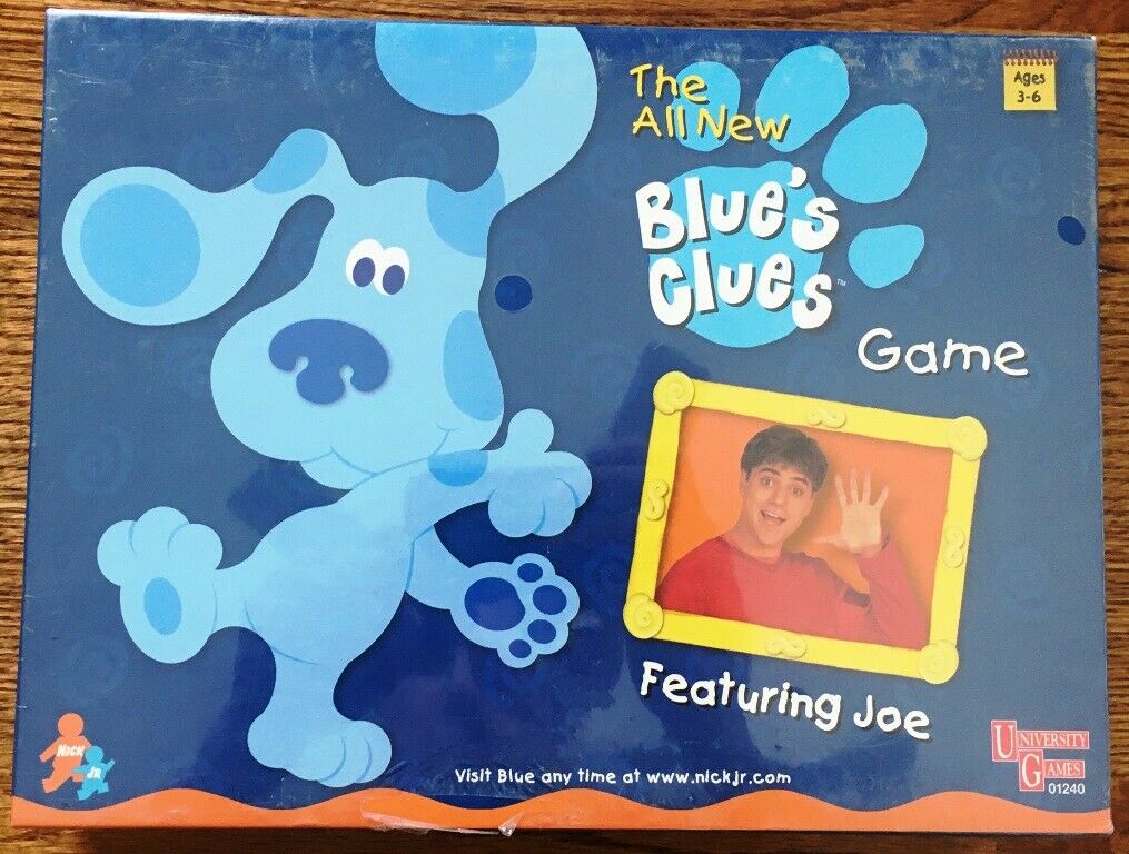 Blues Clues Joe Spielzeug Mattel 2002 Blue's Clues & Joe Electronic