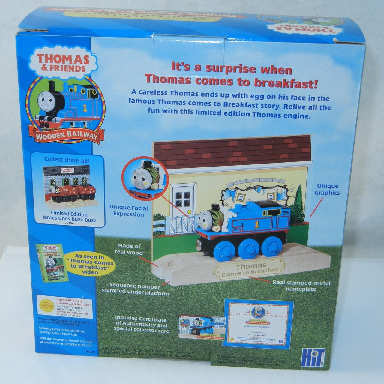 Thomas Comes to Breakfast Limited Editon back cove by Jack1set2 on ...