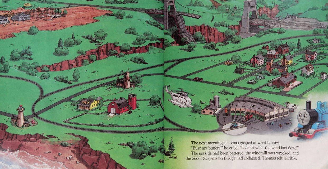 The Island of Sodor after the hurricane by Jack1set2 on DeviantArt