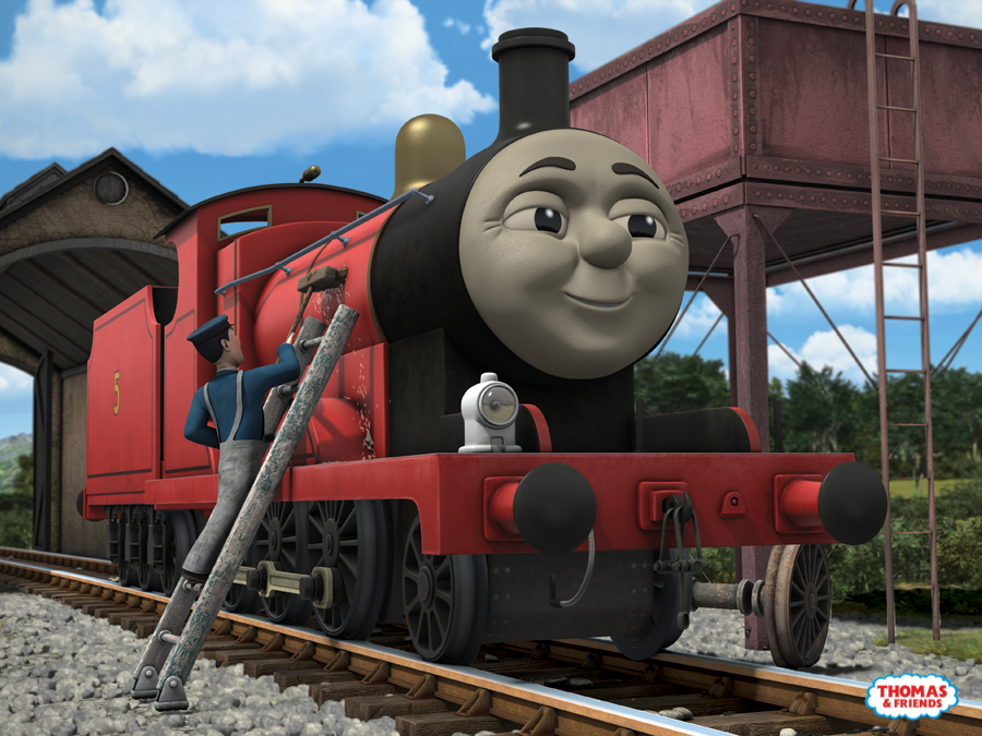 James at the Washdown by Jack1set2 on DeviantArt