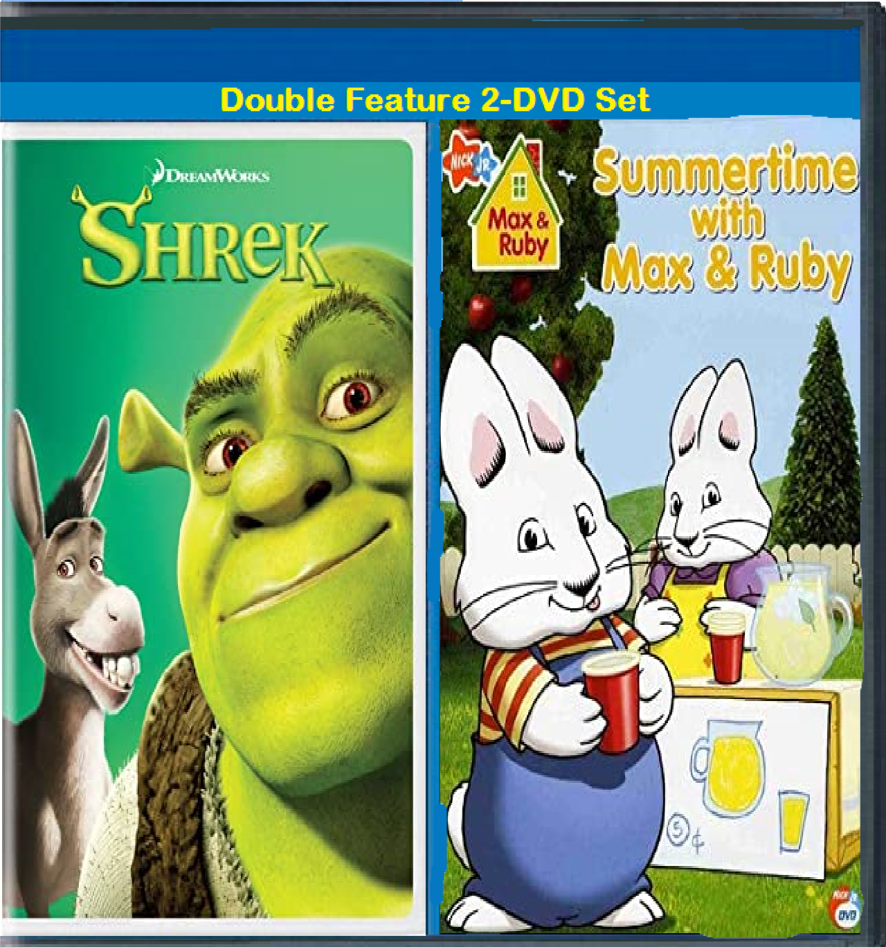 Summertime Ruby Shrek/Summertime with Max and Ruby DF DVD by Jack1set2 on DeviantArt