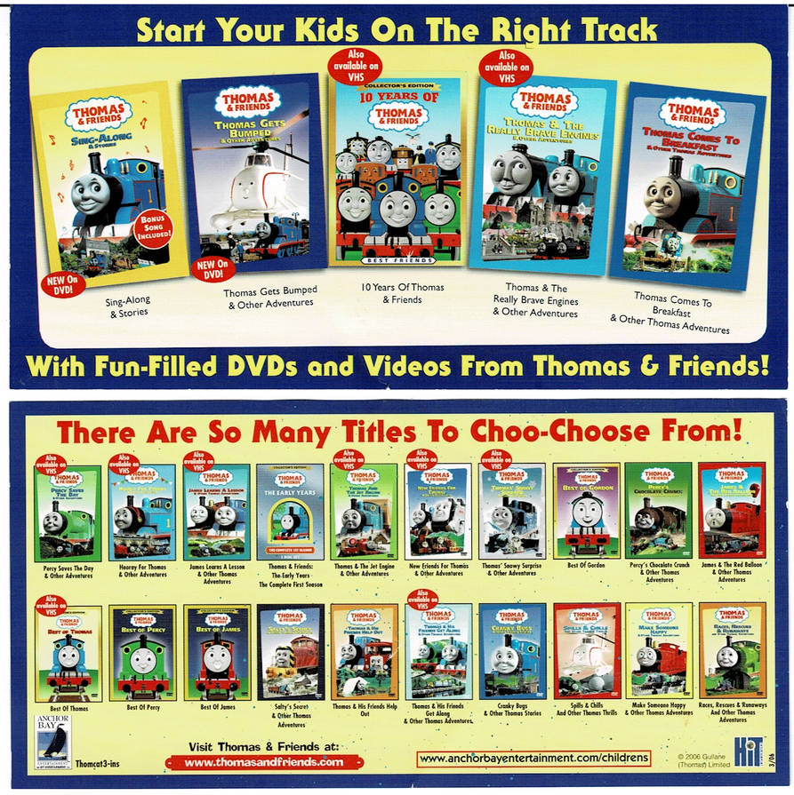 Thomas and Friends Anchor Bay 2006 promo by Jack1set2 on DeviantArt