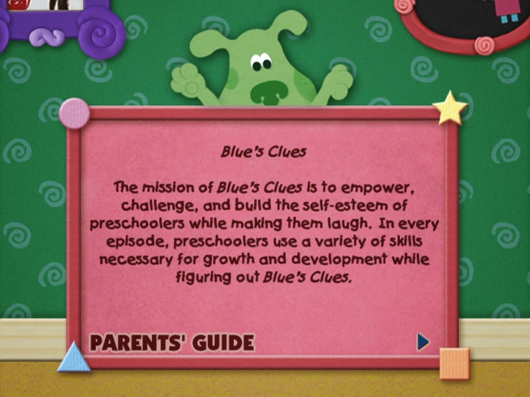 Blue's Clues Parents Guide by Jack1set2 on DeviantArt