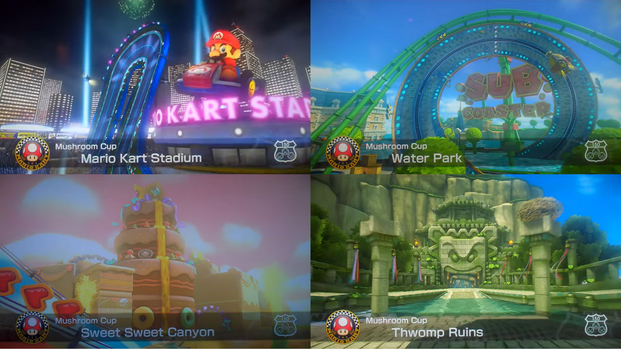 Mario Kart 8 Mushroom Cup by Jack1set2 on DeviantArt