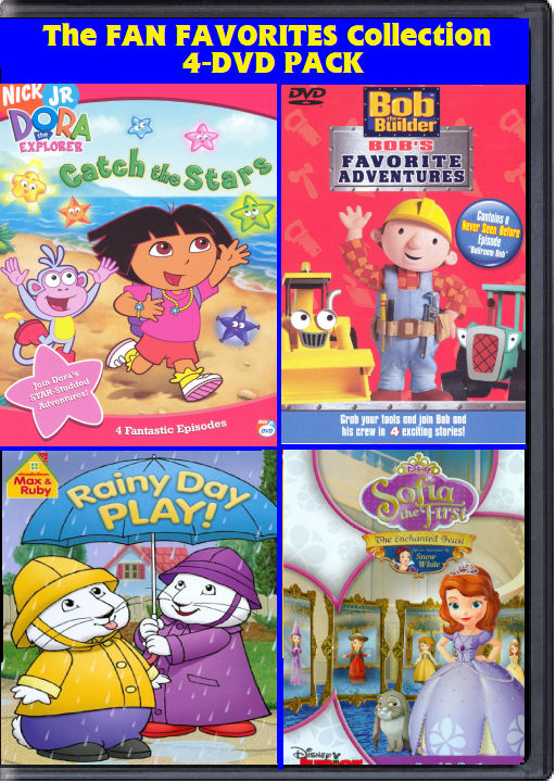 The Fan Favorites 4 DVD Pack Vol. 7 by Jack1set2 on DeviantArt
