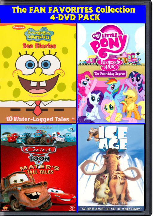 The Fan Favorites 4 DVD Pack Vol. 18 by Jack1set2 on DeviantArt