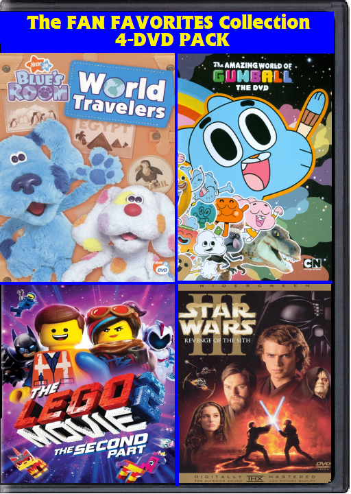 The Fan Favorites 4 DVD Pack Vol. 17 by Jack1set2 on DeviantArt