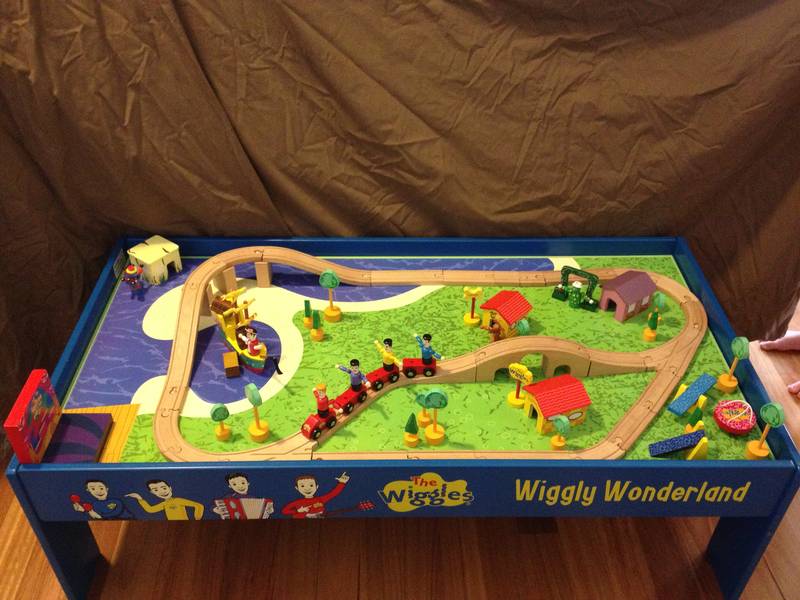 Wiggles Train Ride Wiggly Wonderland Wiggles Train Table by Jack1set2 on DeviantArt