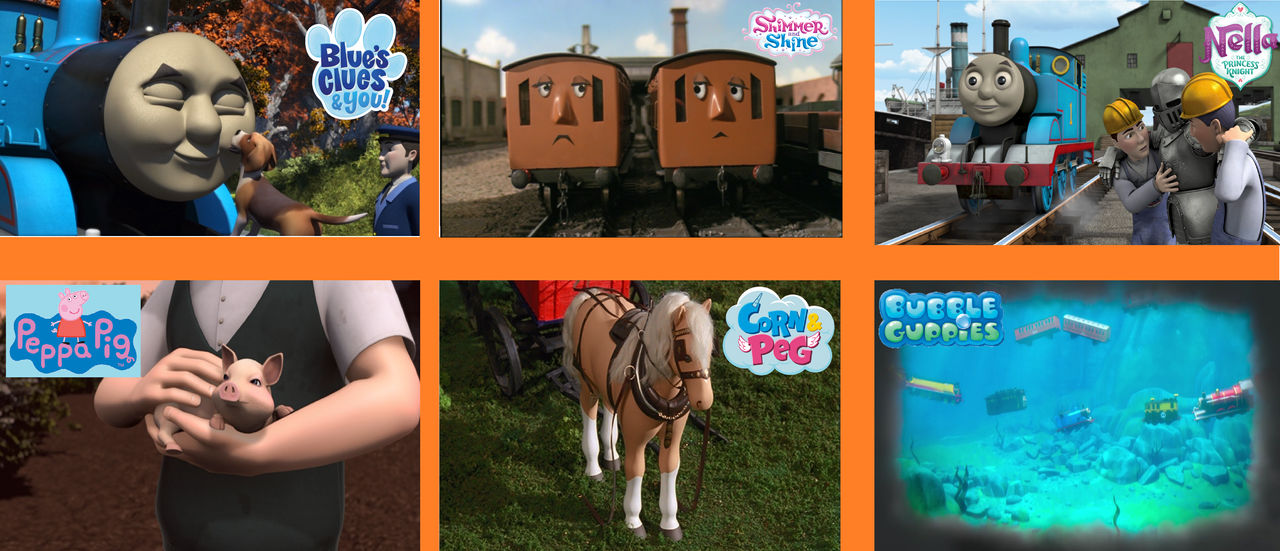 Nick Jr Shows Portrayed by Thomas and Friends by Jack1set2 on DeviantArt