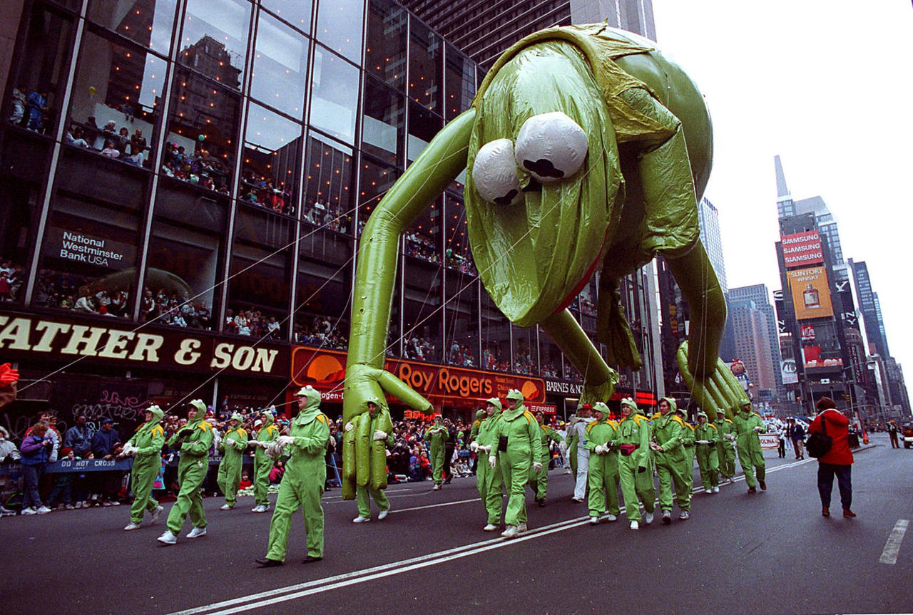 Kermit's head was ripped by a tree by Jack1set2 on DeviantArt
