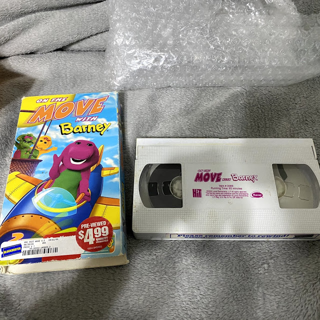 On The Move With Barney Vhs By Jack1set2 On Deviantart