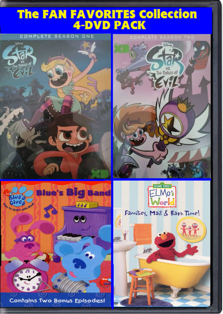 The Fan Favorites 4 DVD Pack Volume 37 by Jack1set2 on DeviantArt