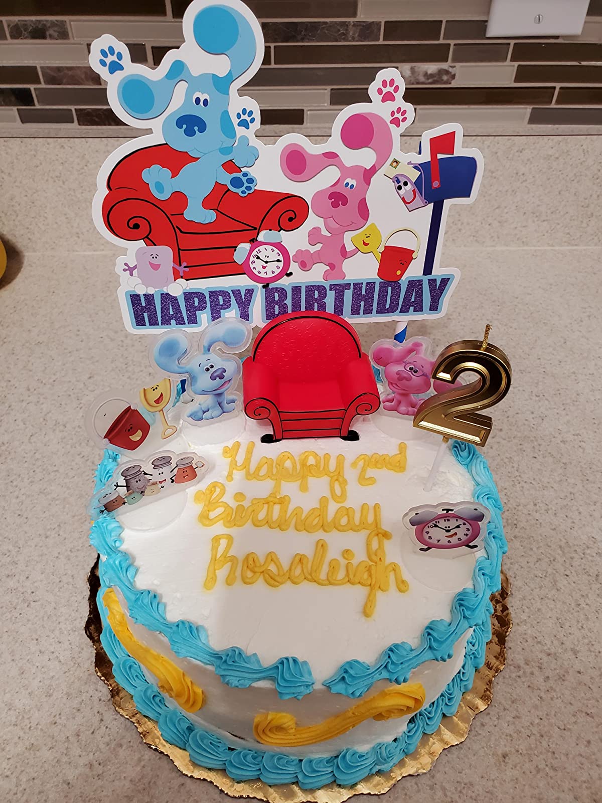 Blue s Clues Birthday Cake By Jack1set2 On DeviantArt blue-s-clues-birthday-cake-by-jack1set2-on-deviantart