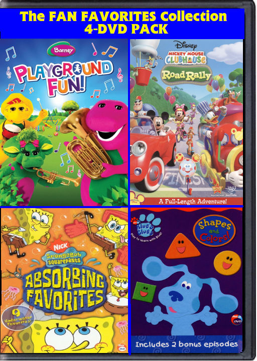 The Fan Favorites 4 DVD Pack Vol. 46 by Jack1set2 on DeviantArt