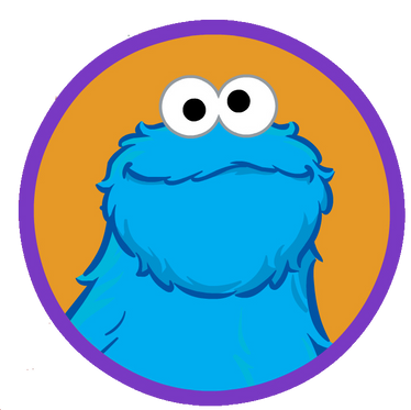 Rare Cookie Monster clipart (Sesame Street) by mcdnalds2016 on DeviantArt