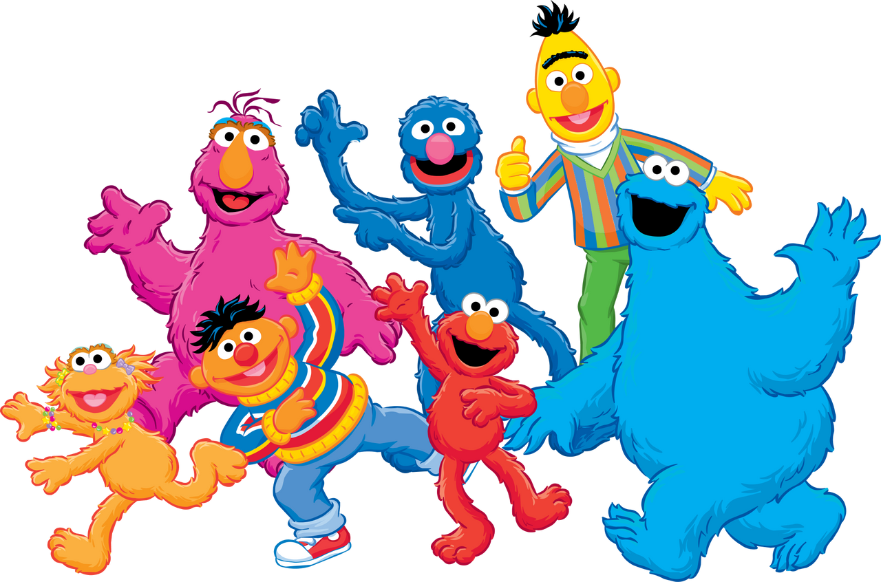 Sesame Street Vector Characters