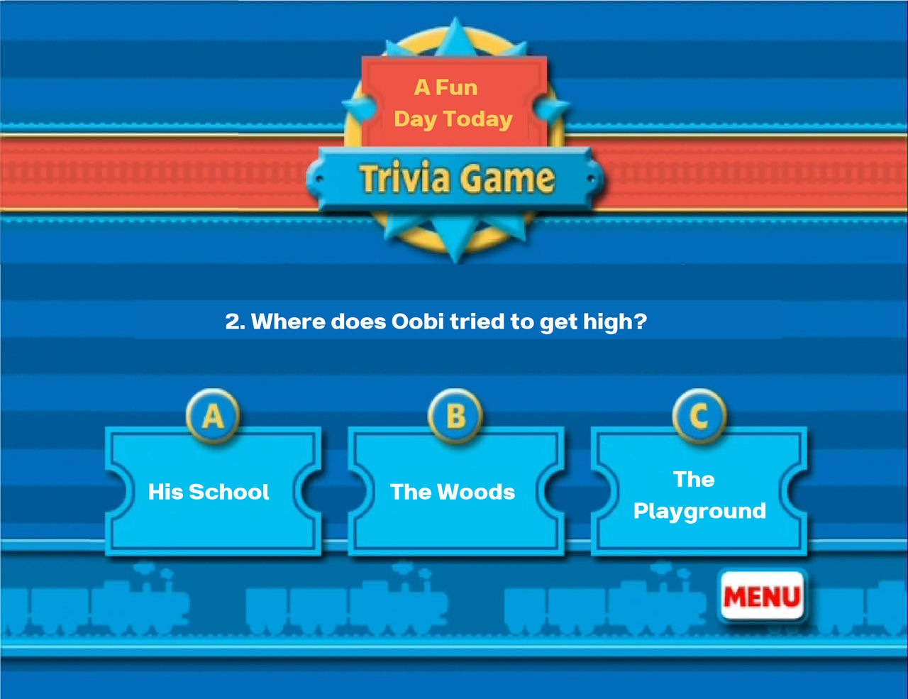A Fun Day Today Trivia Game Question 2 by Jack1set2 on DeviantArt