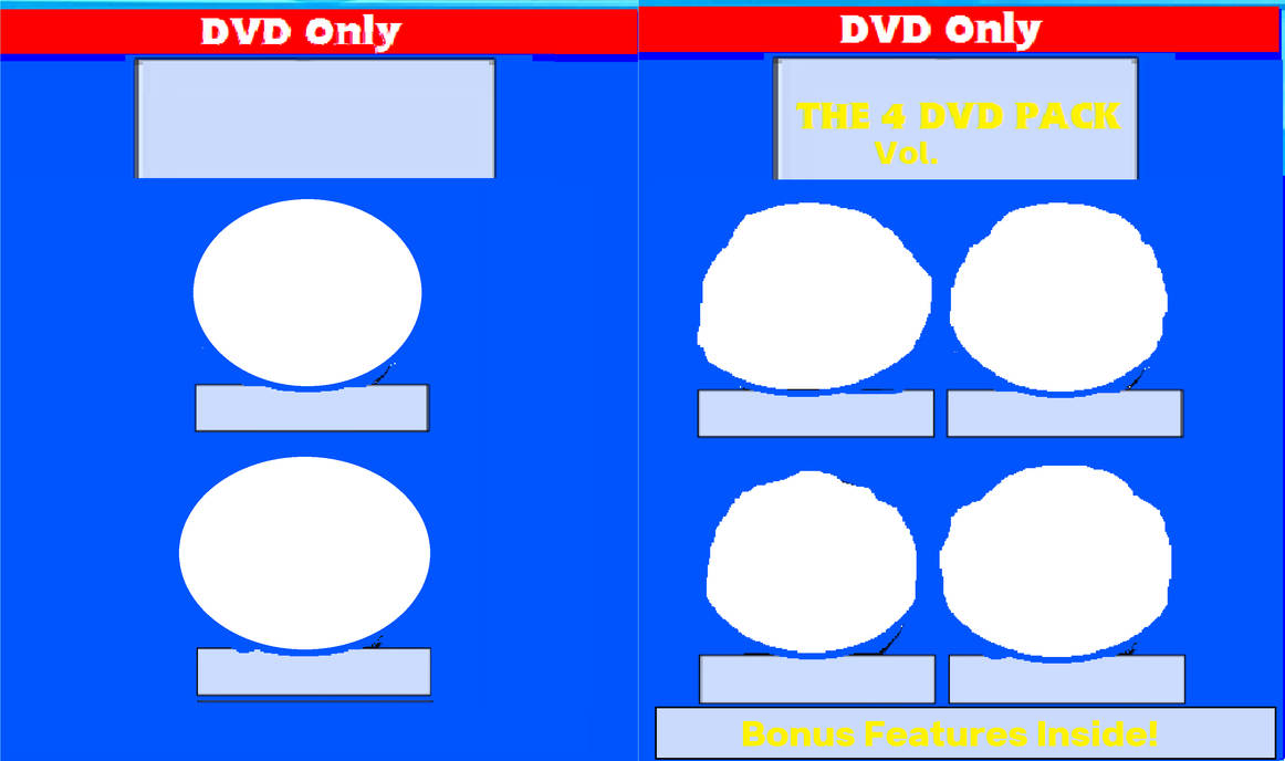 The 4 DVD Pack Booklet (Outside) template by Jack1set2 on DeviantArt