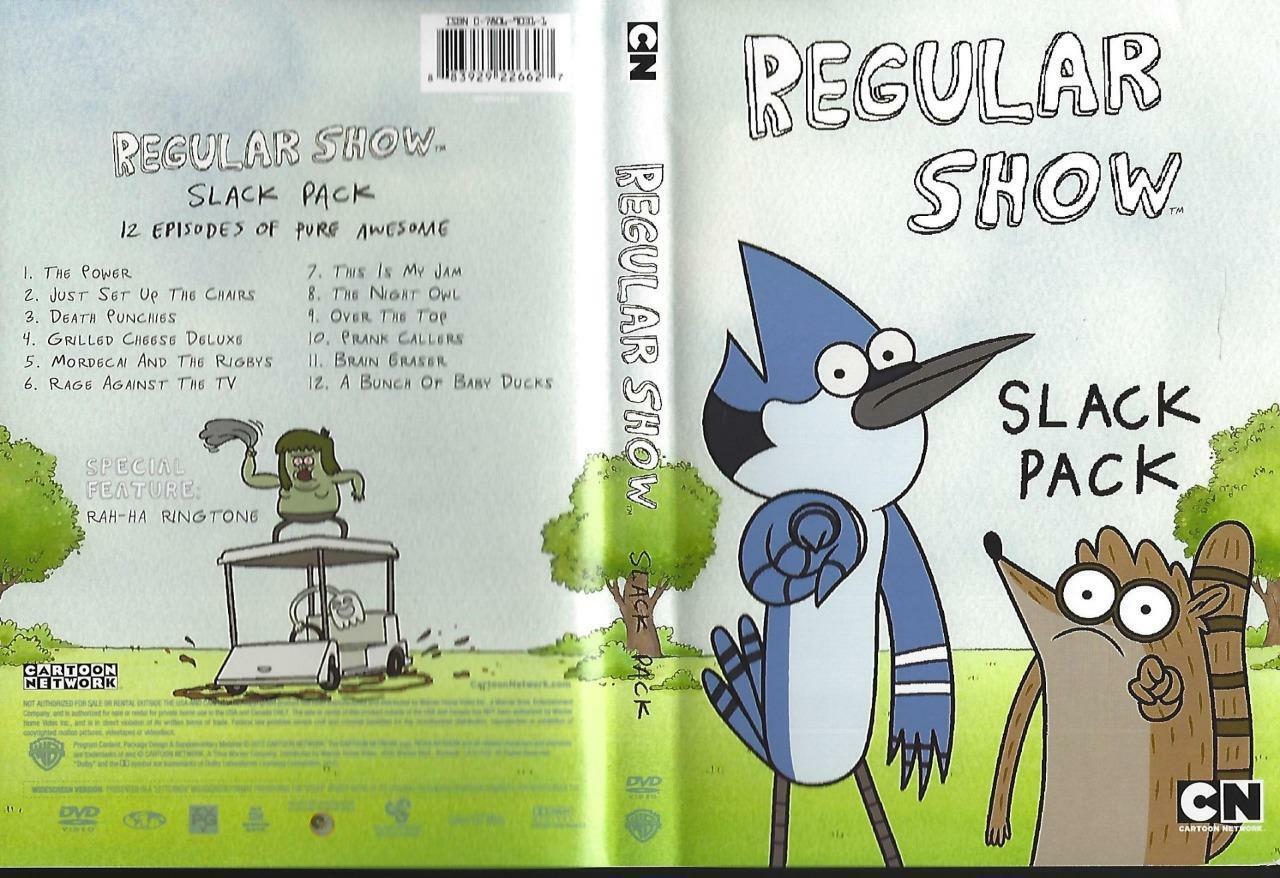 Regular Show Slack Pack DVD by Jack1set2 on DeviantArt