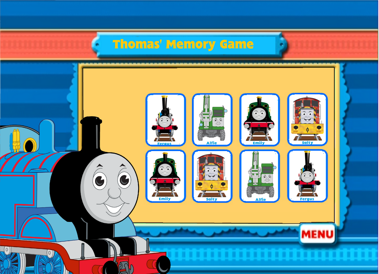 Thomas' Memory Game Game 2 (5/5) by Jack1set2 on DeviantArt