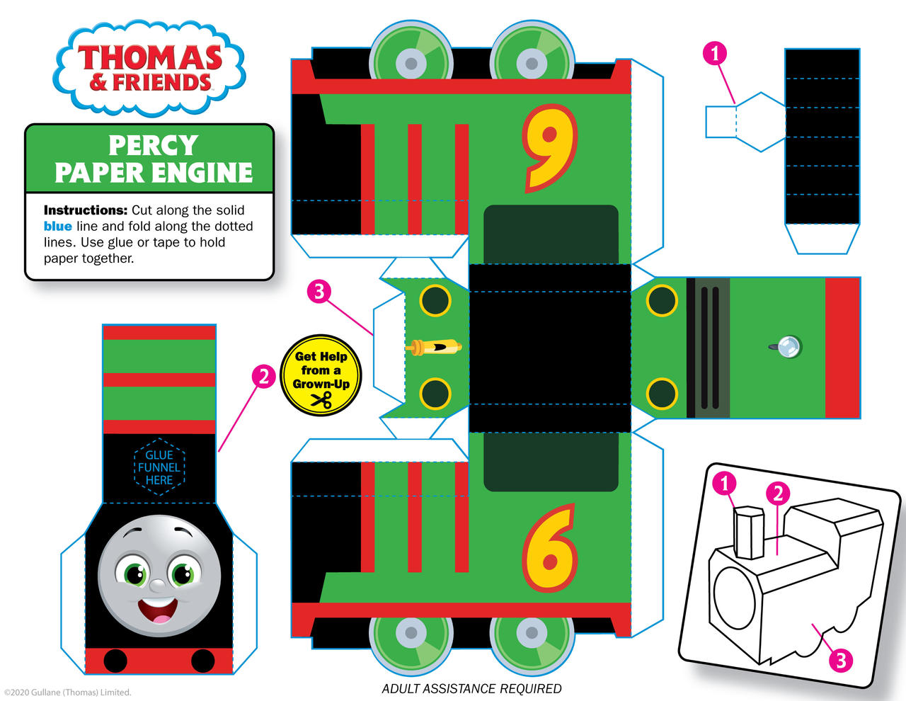 Percy Paper Engine (V2) by Jack1set2 on DeviantArt