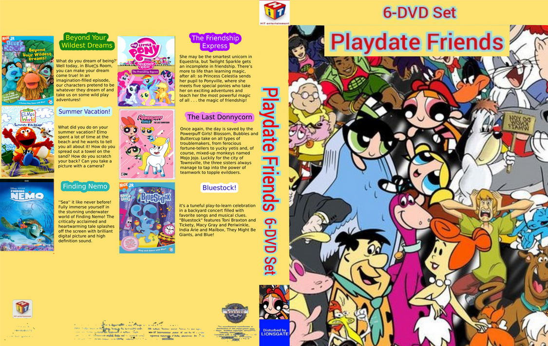 Playdate Friends DVD by Jack1set2 on DeviantArt