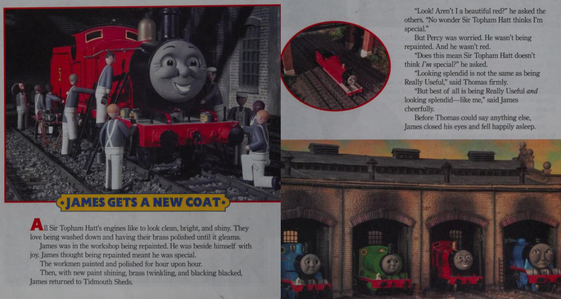 James Gets A New Coat by Jack1set2 on DeviantArt