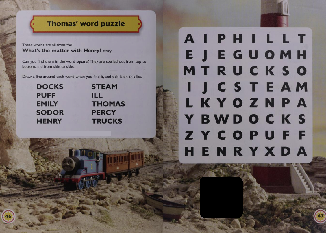 Thomas Word Puzzle By Jack1set2 On DeviantArt