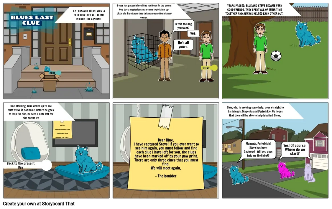 Blue's Last Clue by Jack1set2 on DeviantArt