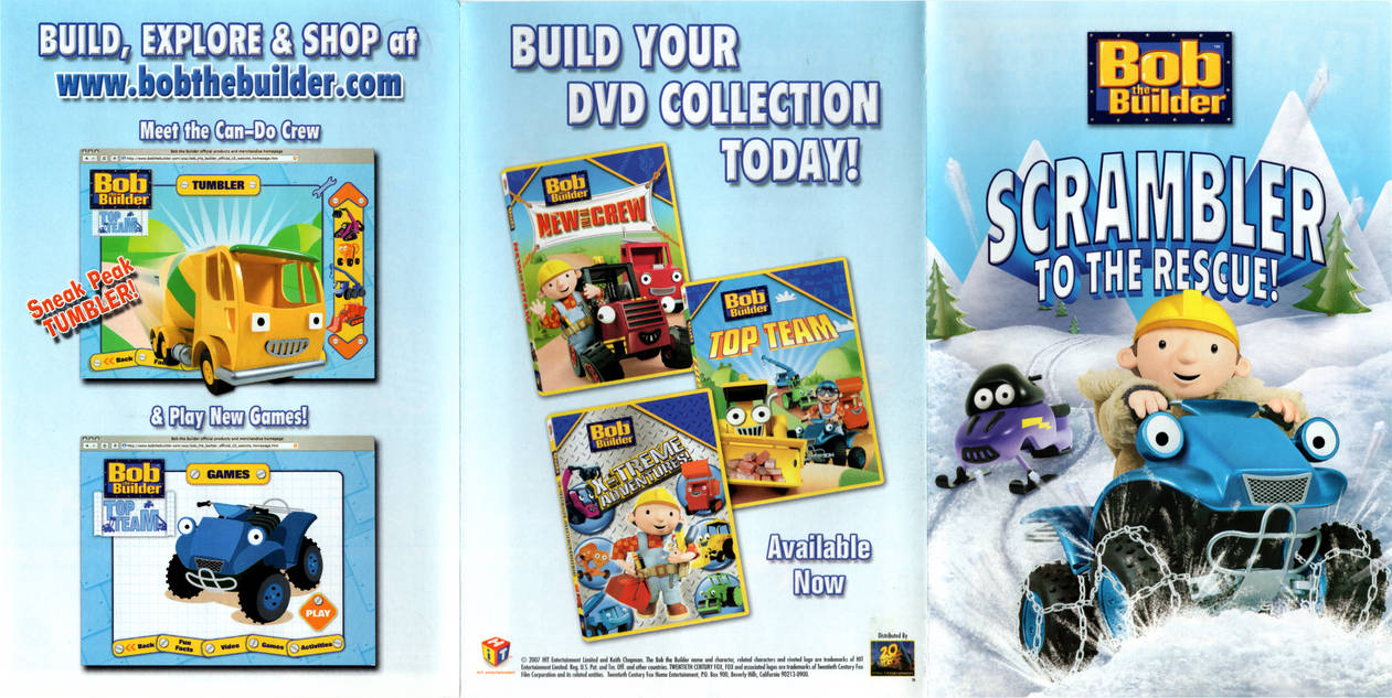 Scrambler Rescue Scrambler to the Rescue DVD Insert by Jack1set2 on DeviantArt