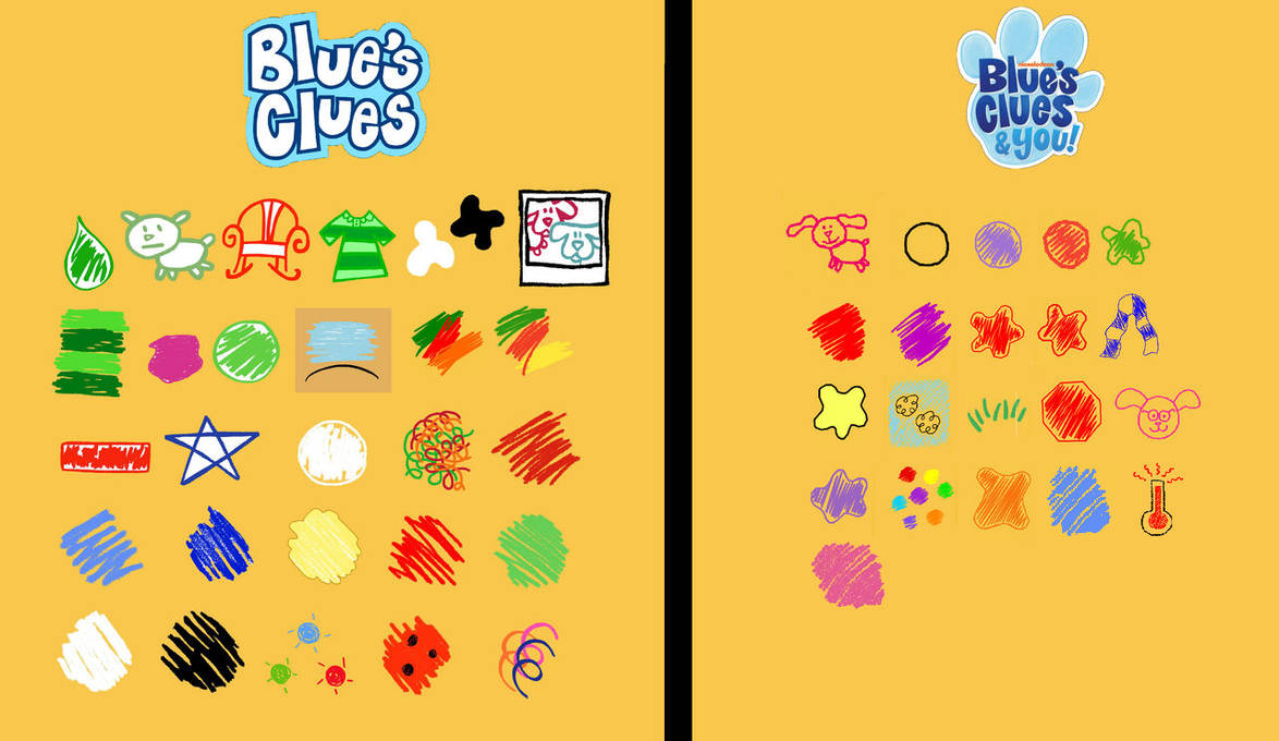 Blue's Clues Color Clues by Jack1set2 on DeviantArt